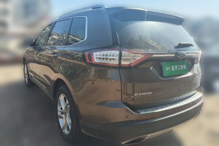 Used Ford Edge 2016 EcoBoost 245 Four-Wheel Drive Titanium Edition 7-Seater Rear Left 45 Deg