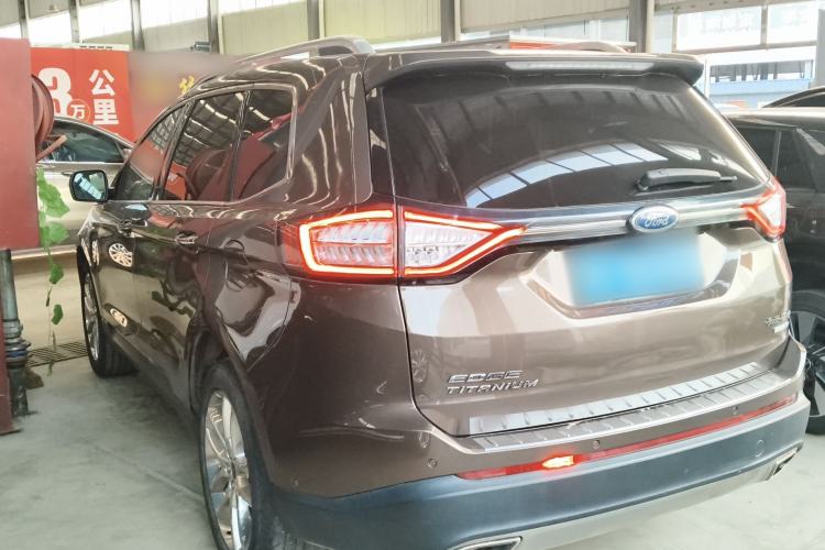Used Ford Edge 2016 EcoBoost 245 Four-Wheel Drive Titanium 7-Seater Rear Left 45 Deg