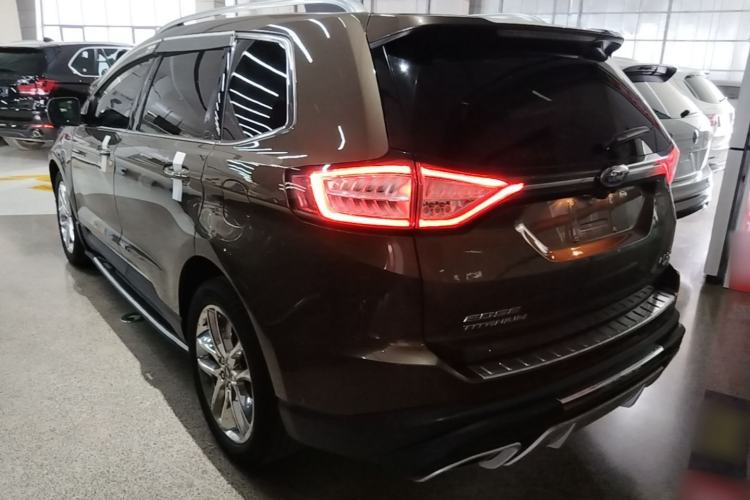 Used Ford Edge 2016 EcoBoost 245 Four-Wheel Drive Titanium 7-Seater Rear Left 45 Deg