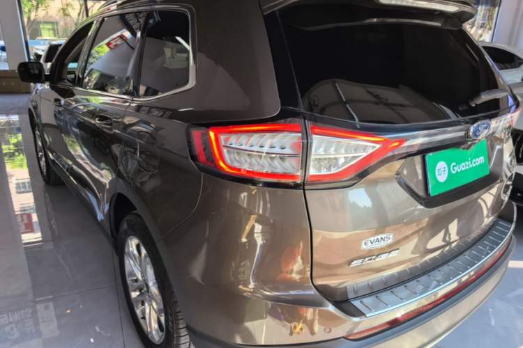 Used Ford Edge 2016 EcoBoost 245 Four-Wheel Drive Titanium Edition 7-Seater Rear Left 45 Deg
