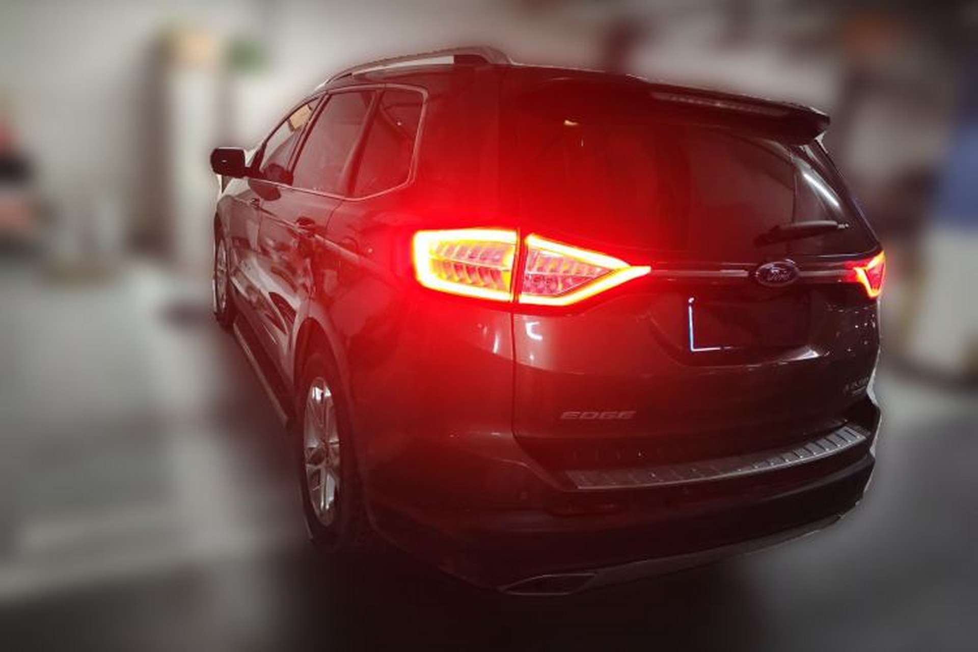 Used Ford Edge 2016 EcoBoost 245 Four-Wheel Drive Titanium Edition 7-Seater Rear Left 45 Deg