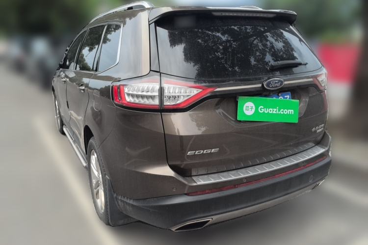 Used Ford Edge 2016 EcoBoost 245 Four-Wheel Drive Titanium Edition 7-Seater Rear Left 45 Deg