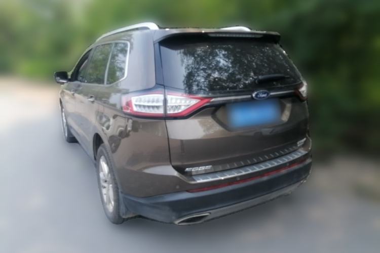 Used Ford Edge 2016 EcoBoost 245 Four-Wheel Drive Titanium Edition 7-Seater Rear Left 45 Deg