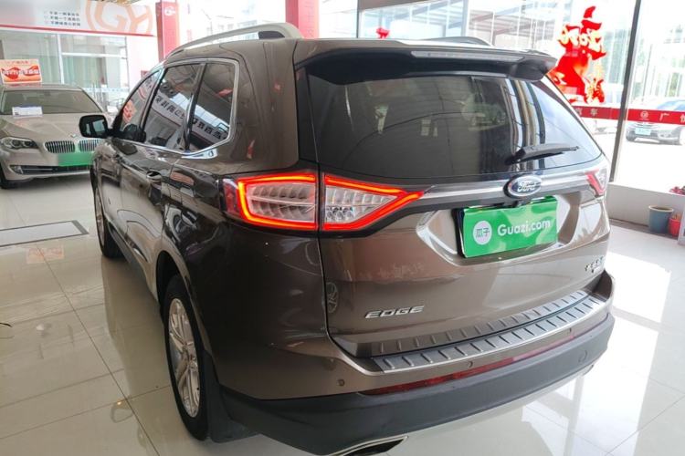 Used Ford Edge 2016 EcoBoost 245 Four-Wheel Drive Titanium Edition 7-Seater Rear Left 45 Deg