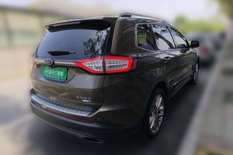 Used Ford Edge 2016 EcoBoost 245 Four-Wheel Drive Titanium 7-Seater Rear Right 45 Deg