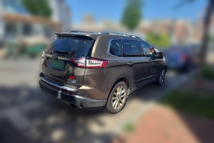 Used Ford Edge 2016 EcoBoost 245 Four-Wheel Drive Titanium Edition 7-Seater Rear Right 45 Deg