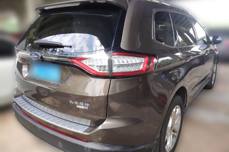 Used Ford Edge 2016 EcoBoost 245 Four-Wheel Drive Titanium Edition 7-Seater Rear Right 45 Deg