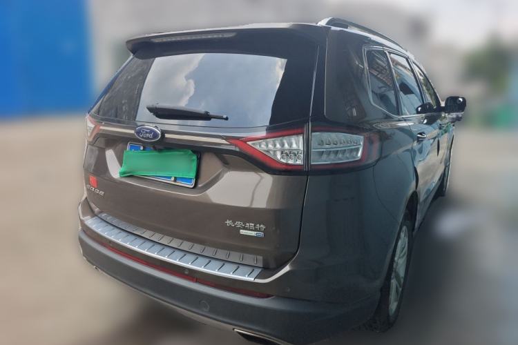 Used Ford Edge 2016 EcoBoost 245 Four-Wheel Drive Titanium Edition 7-Seater Rear Right 45 Deg