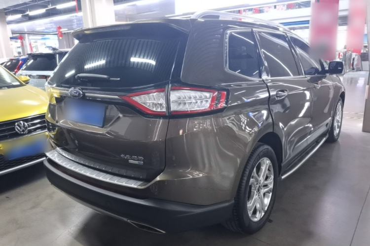 Used Ford Edge 2016 EcoBoost 245 Four-Wheel Drive Titanium Edition 7-Seater Rear Right 45 Deg
