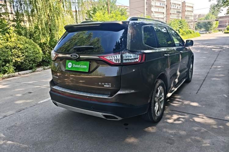 Used Ford Edge 2016 EcoBoost 245 Four-Wheel Drive Titanium Edition 7-Seater Rear Right 45 Deg
