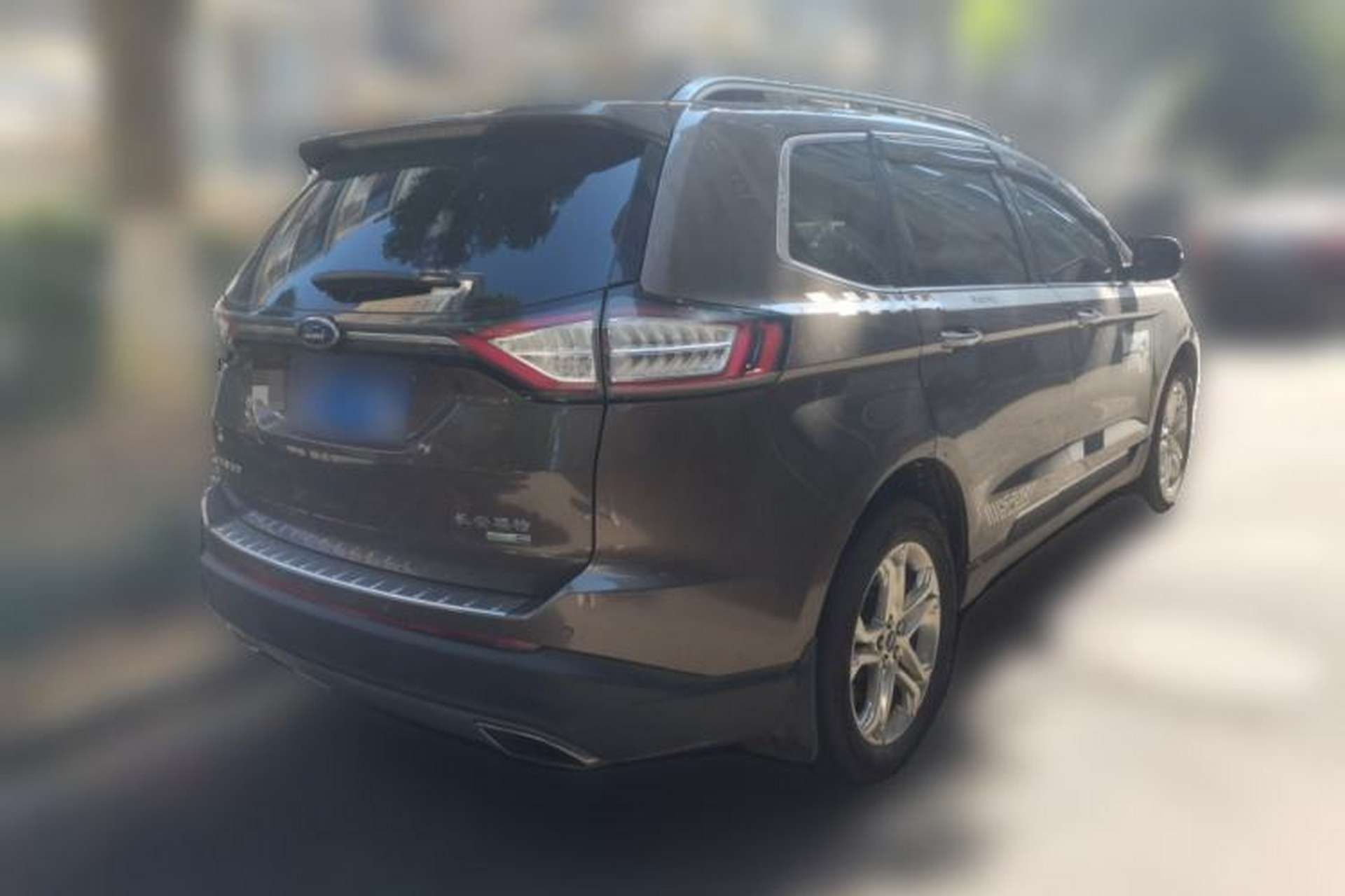 Used Ford Edge 2016 EcoBoost 245 Four-Wheel Drive Titanium Edition 7-Seater Rear Right 45 Deg