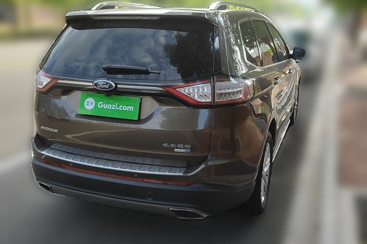 Used Ford Edge 2016 EcoBoost 245 Four-Wheel Drive Titanium Edition 7-Seater Rear Right 45 Deg