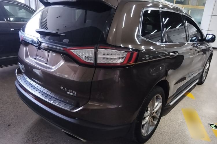 Used Ford Edge 2016 EcoBoost 245 Four-Wheel Drive Titanium 7-Seater Rear Right 45 Deg