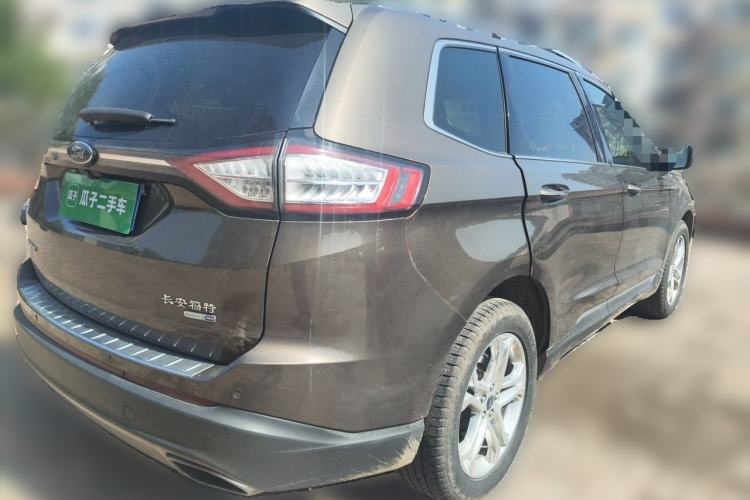 Used Ford Edge 2016 EcoBoost 245 Four-Wheel Drive Titanium Edition 7-Seater Rear Right 45 Deg