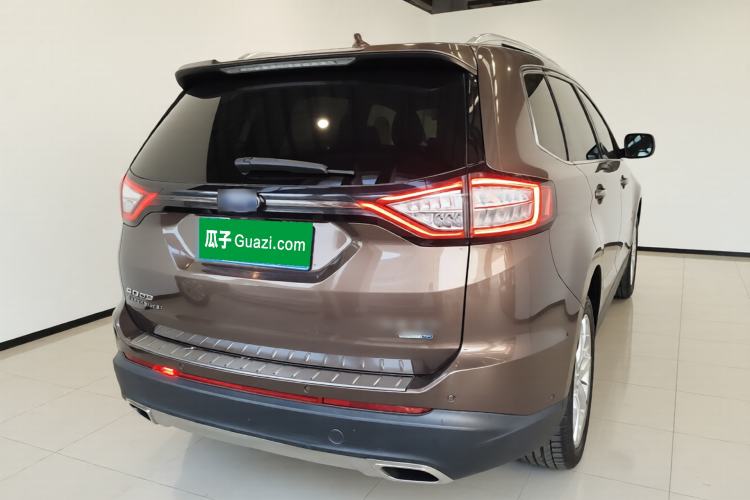 Used Ford Edge 2016 EcoBoost 245 Four-Wheel Drive Titanium 7-Seater Rear Right 45 Deg