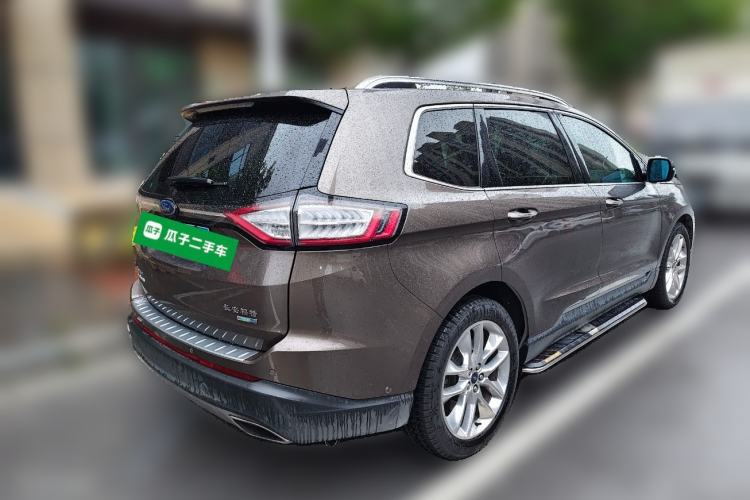 Used Ford Edge 2016 EcoBoost 245 Four-Wheel Drive Titanium 7-Seater Rear Right 45 Deg