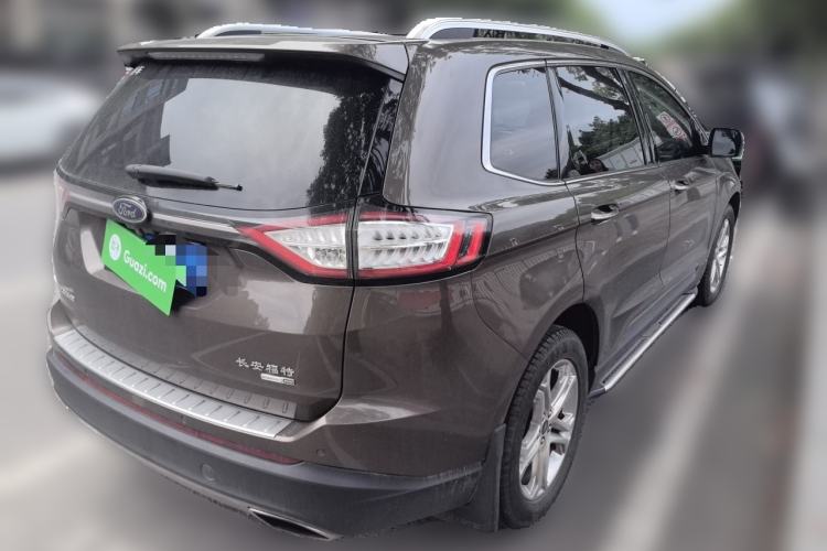 Used Ford Edge 2016 EcoBoost 245 Four-Wheel Drive Titanium Edition 7-Seater Rear Right 45 Deg