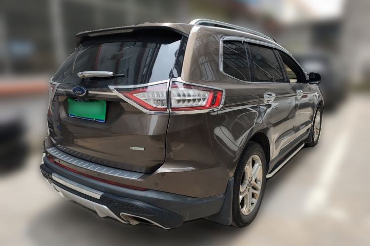 Used Ford Edge 2016 EcoBoost 245 Two-Wheel-Drive Titanium 7-Seater Rear Right 45 Deg