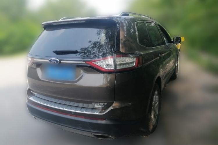 Used Ford Edge 2016 EcoBoost 245 Four-Wheel Drive Titanium Edition 7-Seater Rear Right 45 Deg