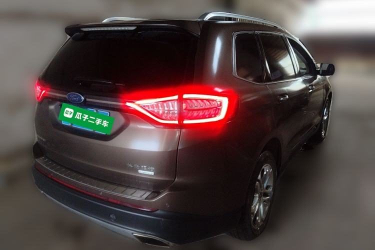 Used Ford Edge 2016 EcoBoost 245 Two-Wheel-Drive Titanium 7-Seater Rear Right 45 Deg