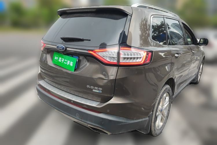 Used Ford Edge 2016 EcoBoost 245 Four-Wheel Drive Titanium Edition 7-Seater Rear Right 45 Deg