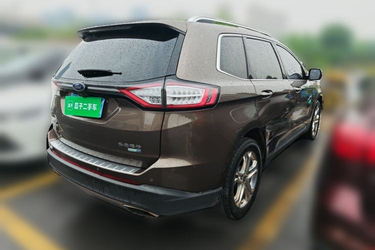 Used Ford Edge 2016 EcoBoost 245 Four-Wheel Drive Titanium Edition 7-Seater Rear Right 45 Deg
