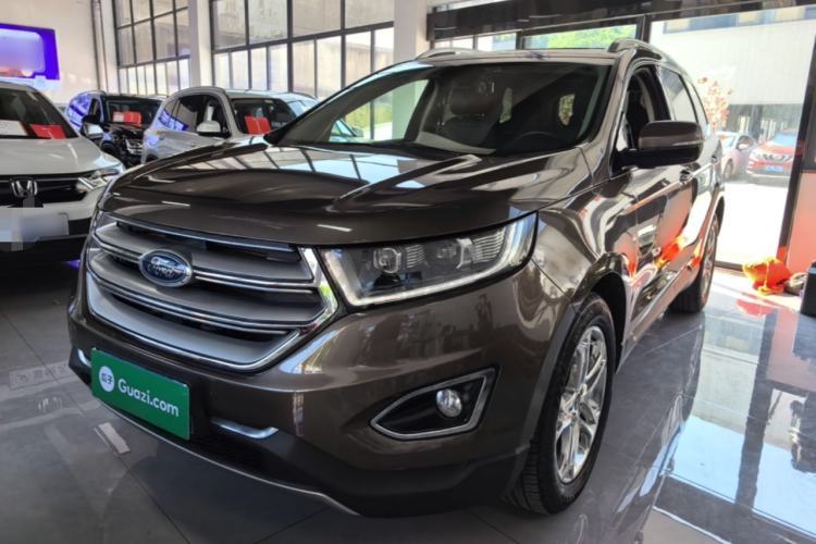 Used Ford Edge 2016 EcoBoost 245 Four-Wheel Drive Titanium Edition 7-Seater Guazi used car, China used car export, Used car for sale, Used cars, Cheapest cars for sale