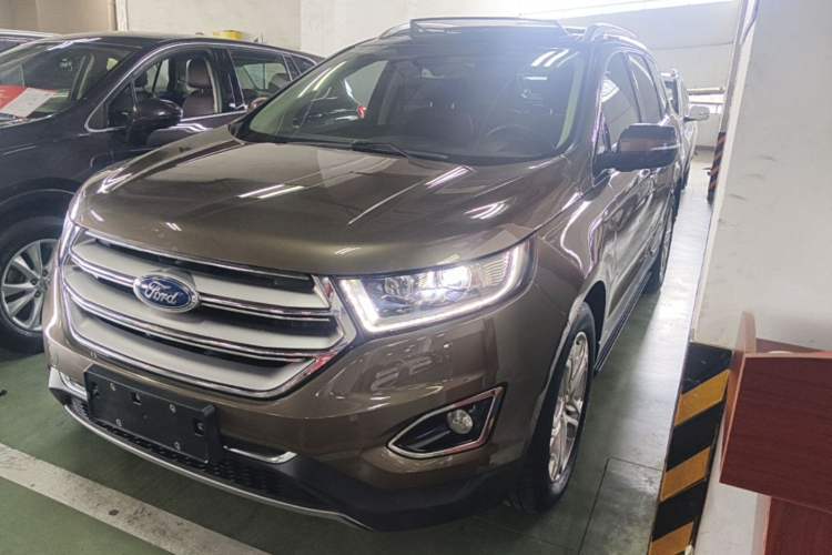 Used Ford Edge 2016 EcoBoost 245 Two-Wheel-Drive Titanium 7-Seater Guazi used car, China used car export, Used car for sale, Used Ford cars, Cheapest cars for sale