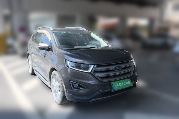 Used Ford Edge 2016 EcoBoost 245 Four-Wheel Drive Titanium 7-Seater Front Right 45 Deg