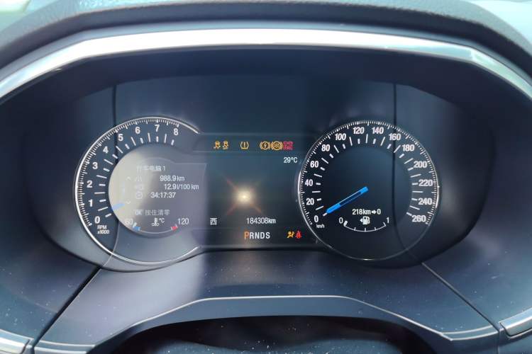 Used Ford Edge 2016 EcoBoost 245 Four-Wheel Drive Titanium 7-Seater Instrument Cluster