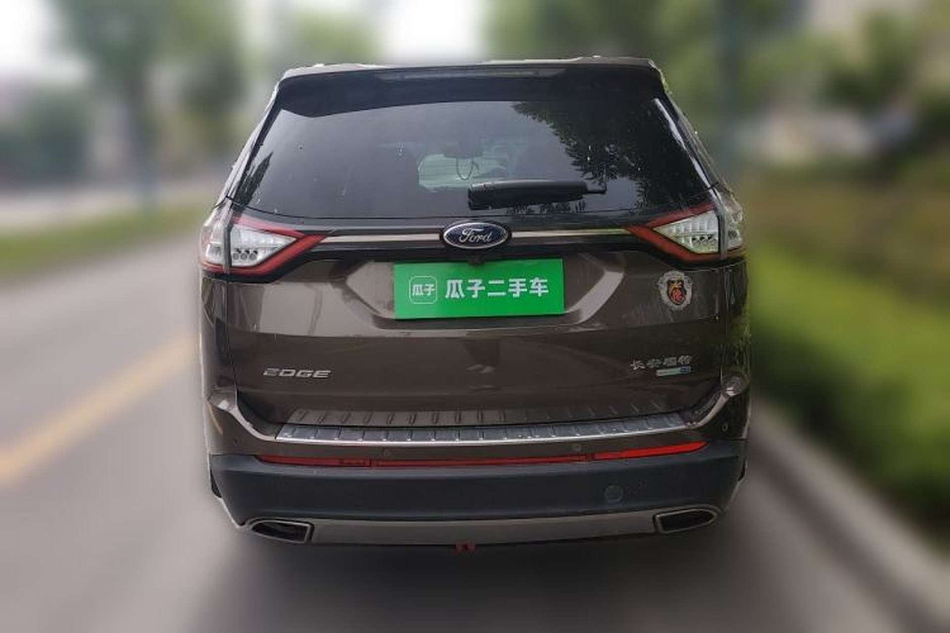Used Ford Edge 2016 EcoBoost 245 Four-Wheel Drive Titanium Edition 7-Seater Rear