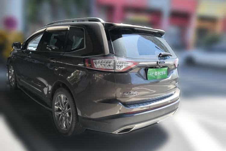 Used Ford Edge 2016 EcoBoost 245 Four-Wheel Drive Titanium 7-Seater Rear Left 45 Deg