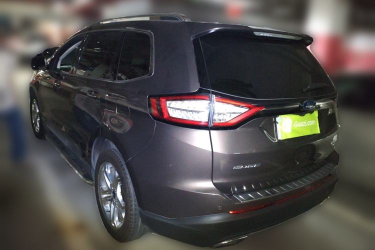 Used Ford Edge 2016 EcoBoost 245 Four-Wheel Drive Titanium Edition 7-Seater Rear Left 45 Deg