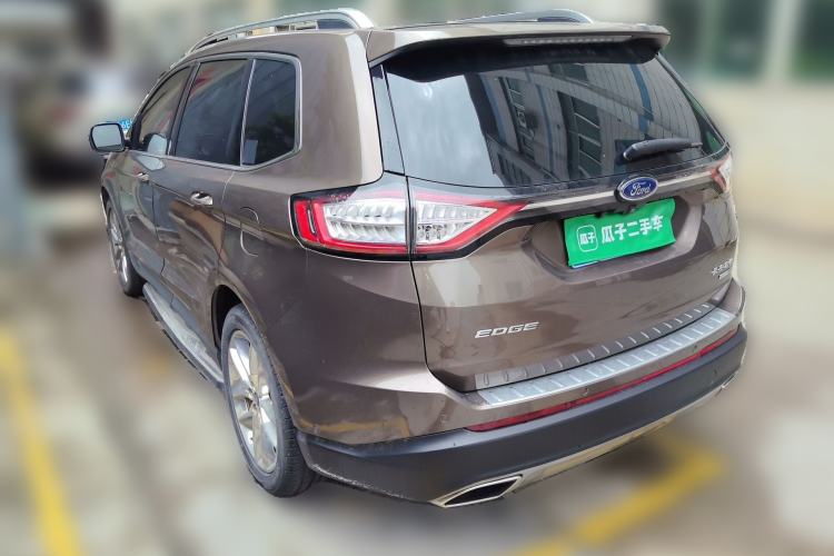 Used Ford Edge 2016 EcoBoost 245 Four-Wheel Drive Titanium 7-Seater Rear Left 45 Deg