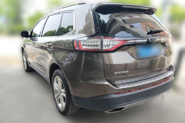 Used Ford Edge 2016 EcoBoost 245 Two-Wheel-Drive Titanium 7-Seater Rear Left 45 Deg