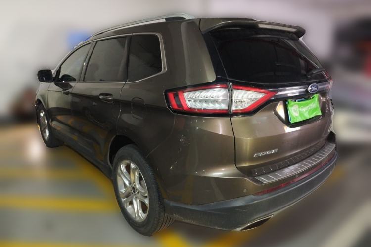 Used Ford Edge 2016 EcoBoost 245 Two-Wheel-Drive Titanium 7-Seater Rear Left 45 Deg
