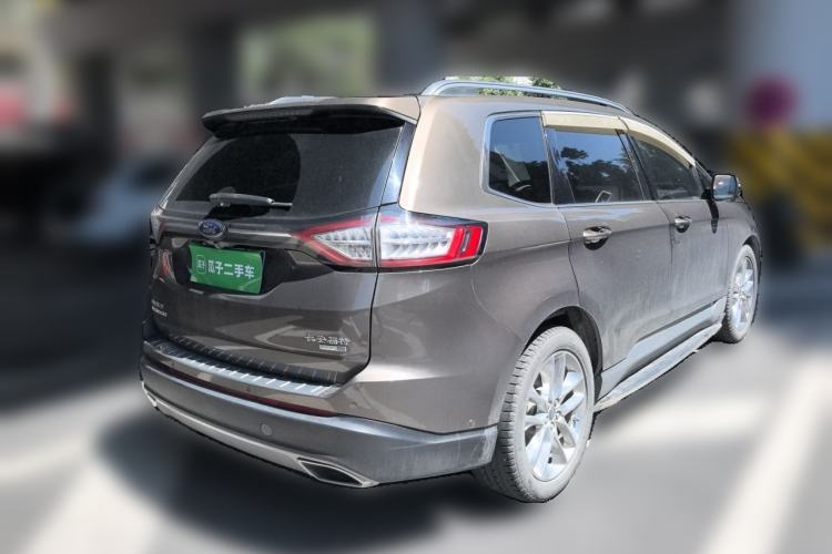 Used Ford Edge 2016 EcoBoost 245 Four-Wheel Drive Titanium 7-Seater Rear Right 45 Deg