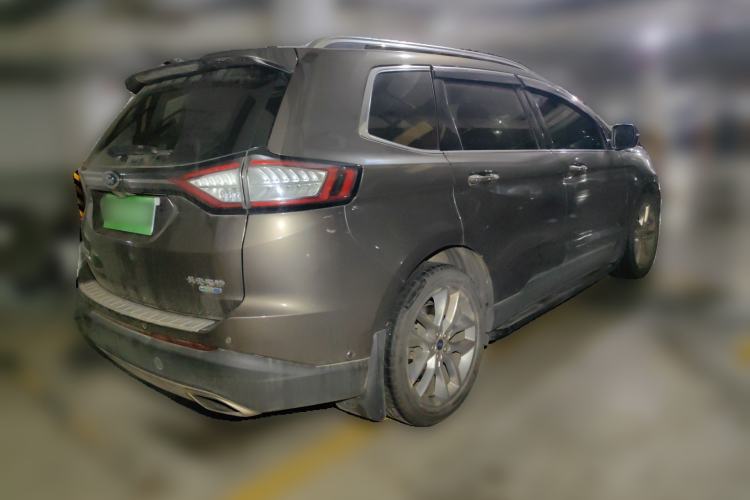 Used Ford Edge 2016 EcoBoost 245 Four-Wheel Drive Titanium 7-Seater Rear Right 45 Deg