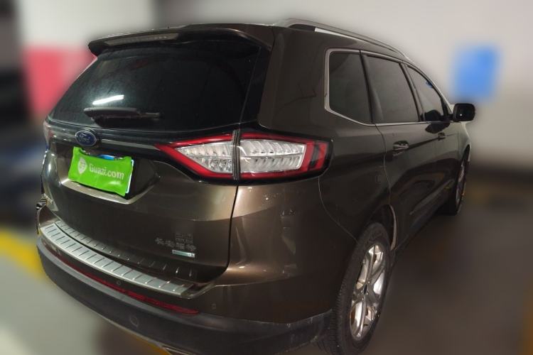 Used Ford Edge 2016 EcoBoost 245 Two-Wheel-Drive Titanium 7-Seater Rear Right 45 Deg