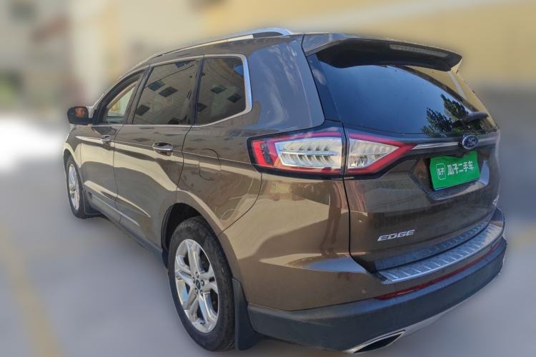 Used Ford Edge 2016 EcoBoost 245 Two-Wheel-Drive Titanium 7-Seater Rear Left 45 Deg