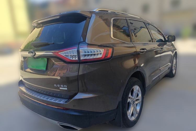 Used Ford Edge 2016 EcoBoost 245 Two-Wheel-Drive Titanium 7-Seater Rear Right 45 Deg