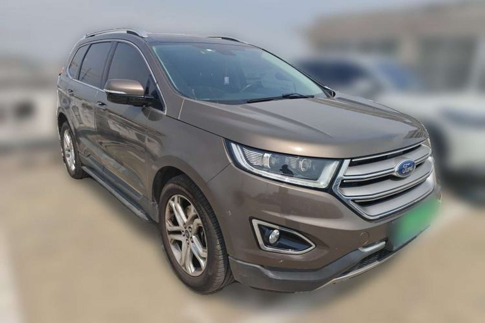 Used Ford Edge 2016 EcoBoost 245 Four-Wheel Drive Titanium Edition 7-Seater Front Right 45 Deg