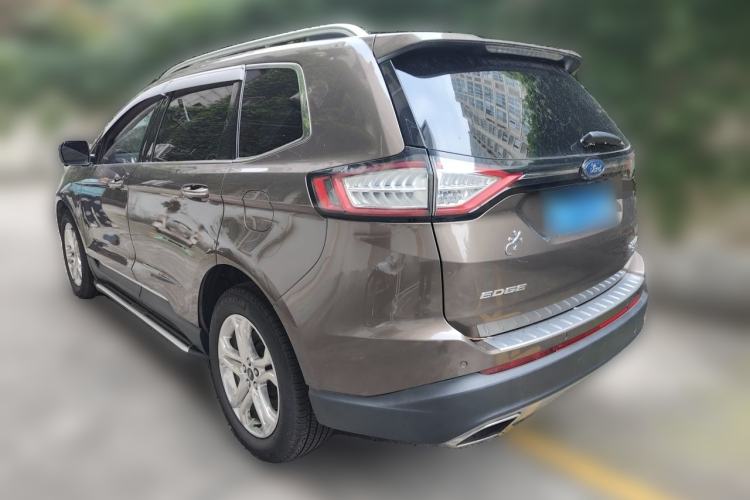 Used Ford Edge 2016 EcoBoost 245 Four-Wheel Drive Titanium Edition 7-Seater Rear Left 45 Deg