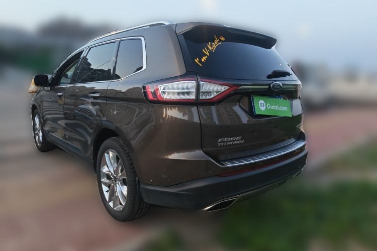 Used Ford Edge 2016 EcoBoost 245 Four-Wheel Drive Titanium 7-Seater Rear Left 45 Deg