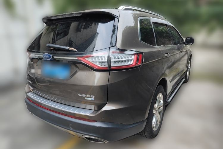Used Ford Edge 2016 EcoBoost 245 Four-Wheel Drive Titanium Edition 7-Seater Rear Right 45 Deg