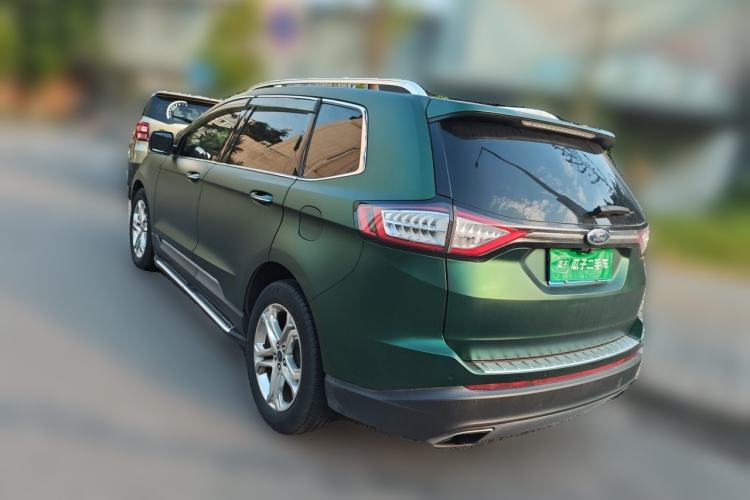Used Ford Edge 2016 EcoBoost 245 Two-Wheel-Drive Titanium 7-Seater Rear Left 45 Deg
