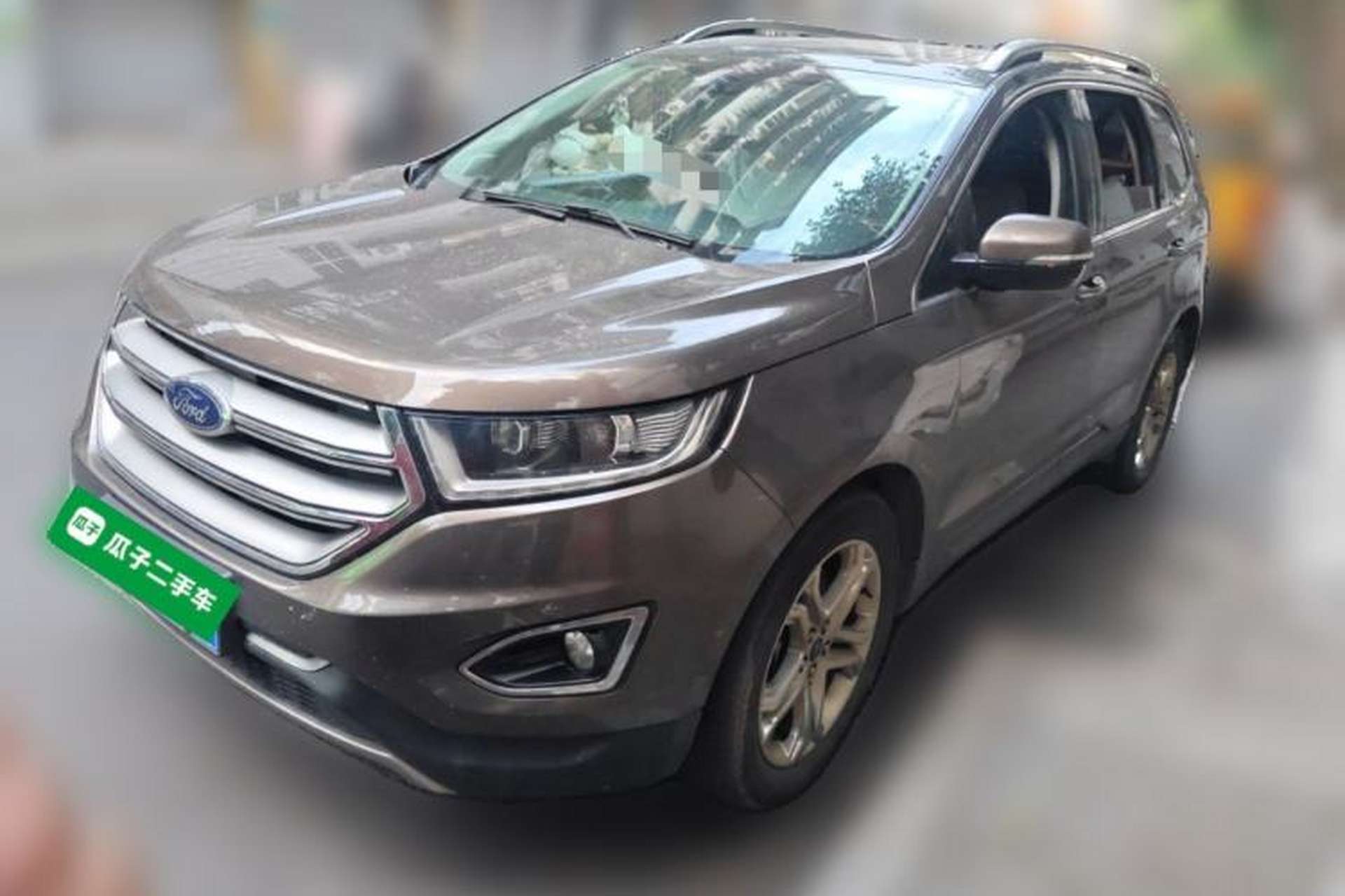 Used Ford Edge 2016 EcoBoost 245 Two-Wheel-Drive Titanium 7-Seater Front Left 45 Deg