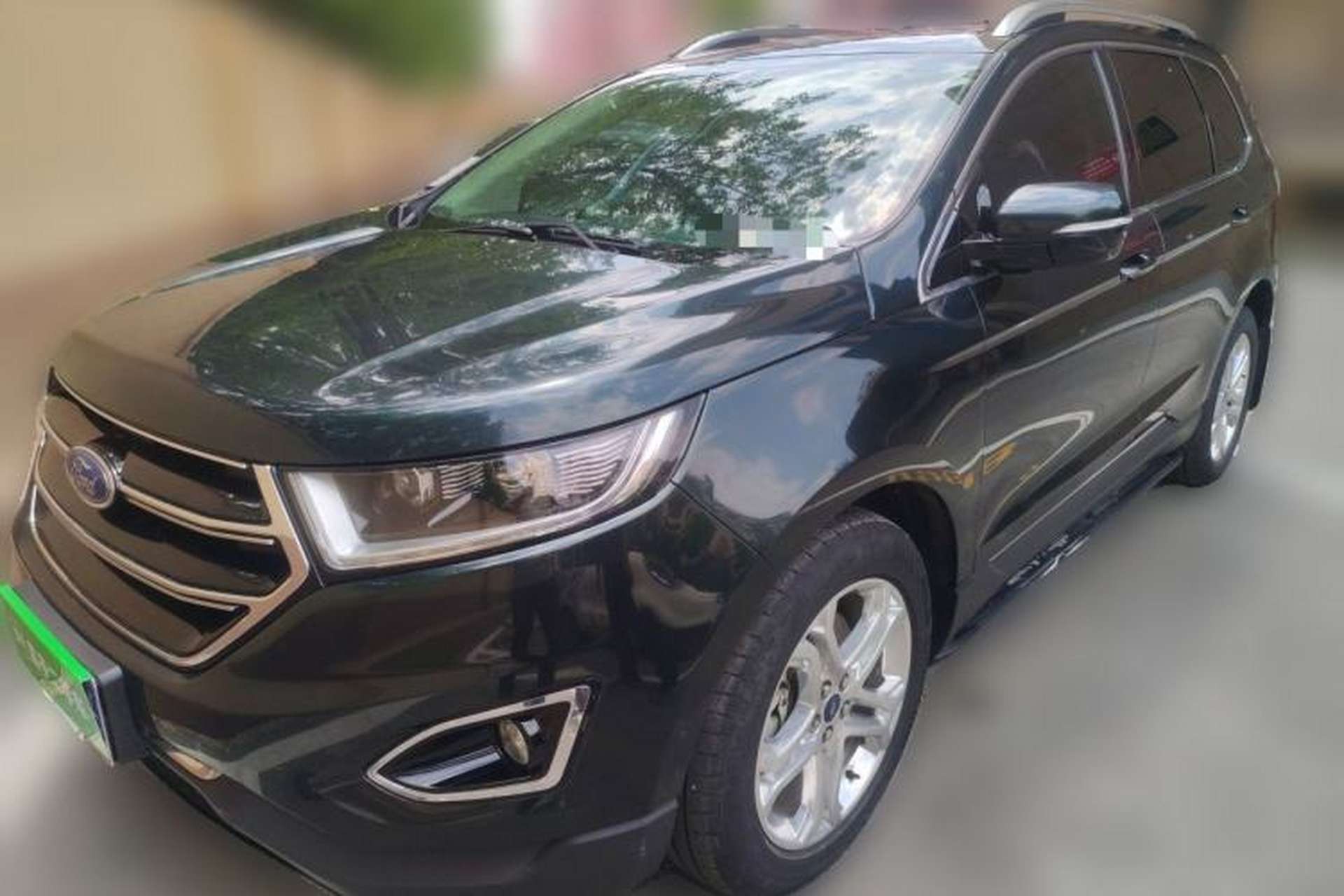 Used Ford Edge 2016 EcoBoost 245 Four-Wheel Drive Titanium Edition 7-Seater Front Left 45 Deg