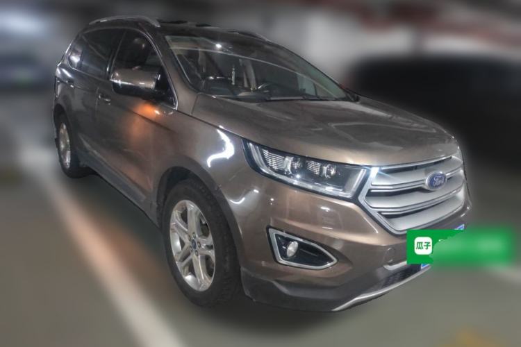 Used Ford Edge 2016 EcoBoost 245 Four-Wheel Drive Titanium Edition 7-Seater Front Right 45 Deg