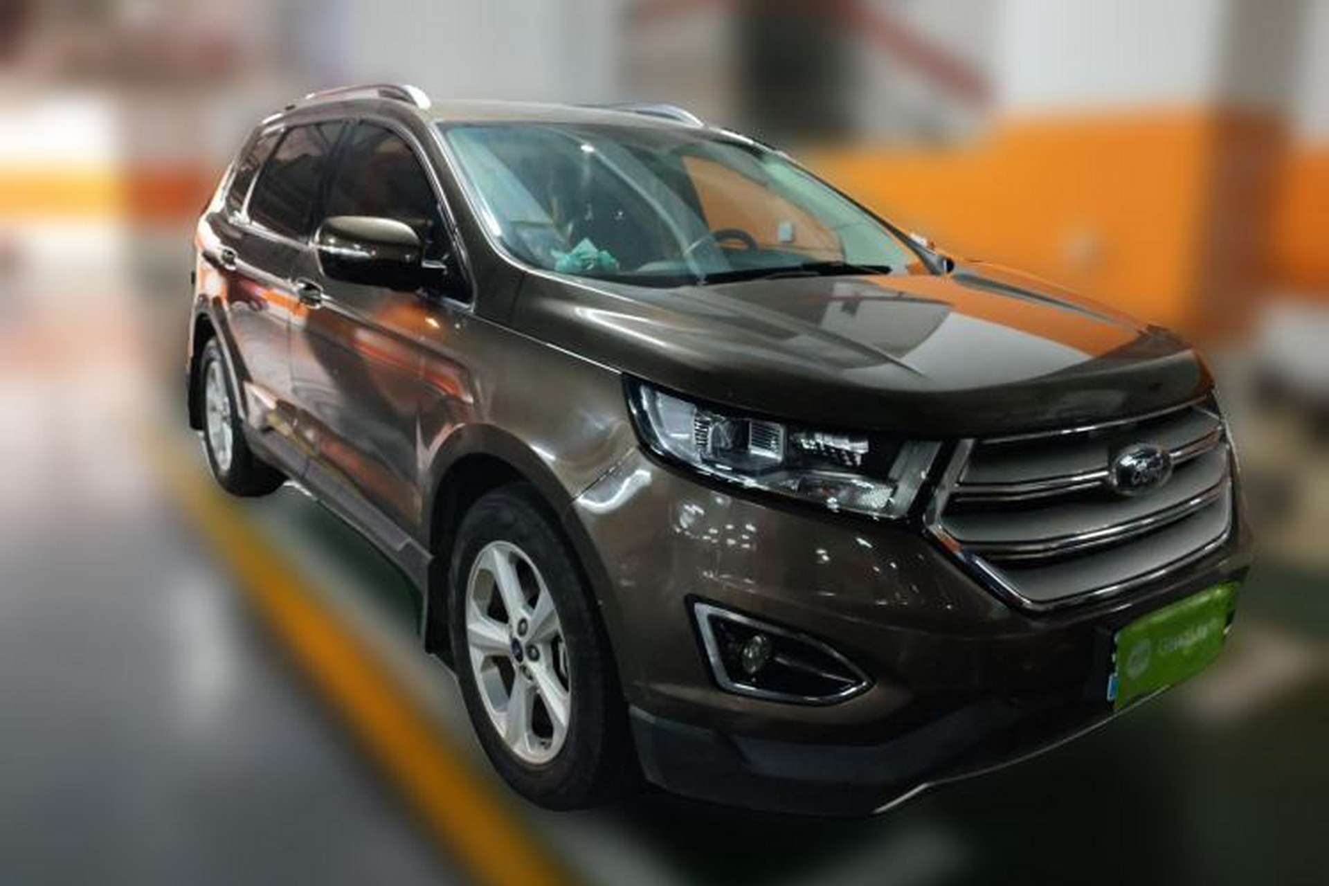 Used Ford Edge 2016 EcoBoost 245 Two-Wheel-Drive Titanium 5-Seater Front Right 45 Deg